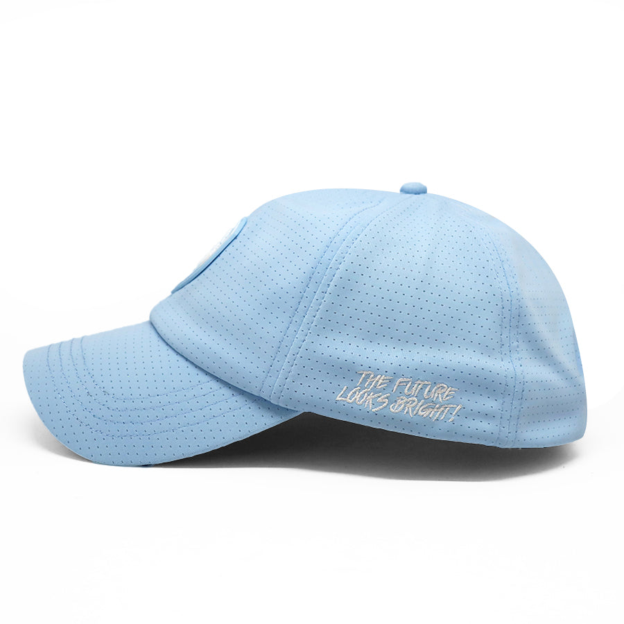 VT Shield Future Looks Bright Pewter Velcro Performance Perforated Hat
