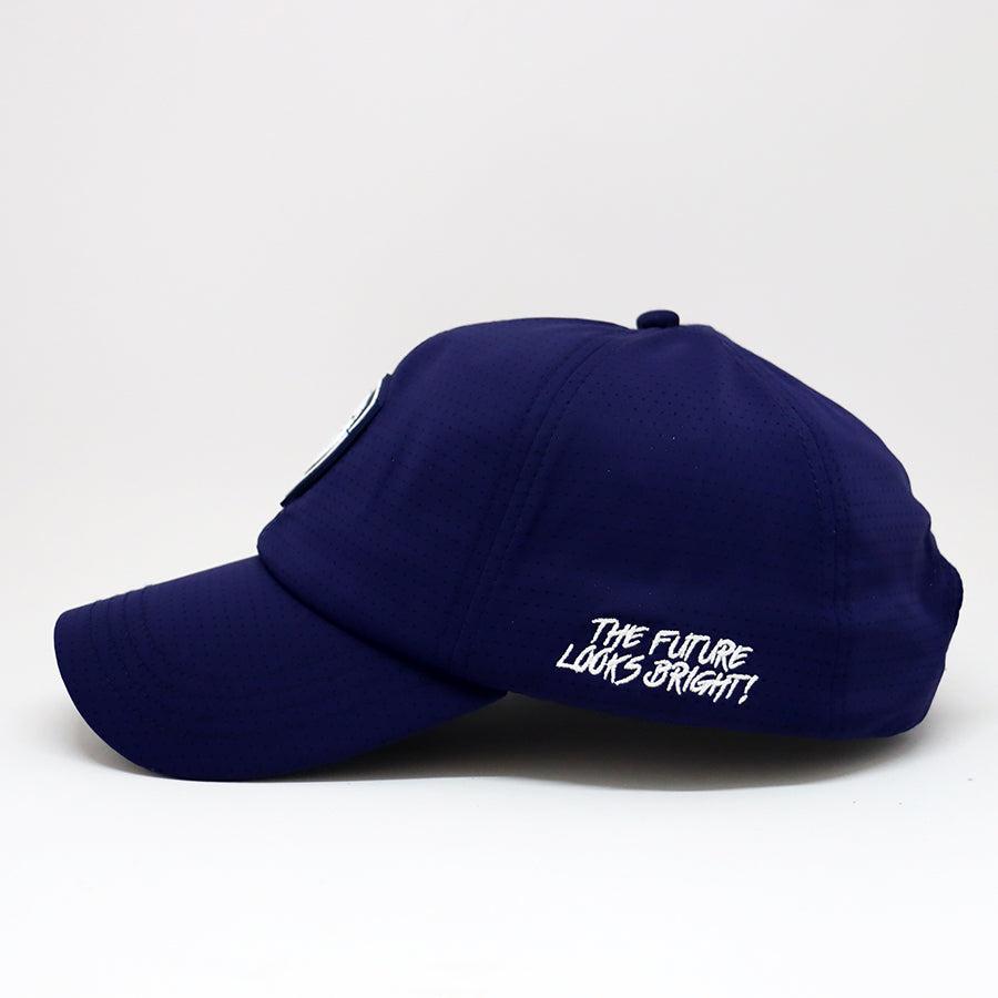 VT Shield Future Looks Bright Navy Velcro Performance Perforated Hat