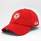 VT Shield Future Looks Bright Red Velcro Performance Perforated Hat