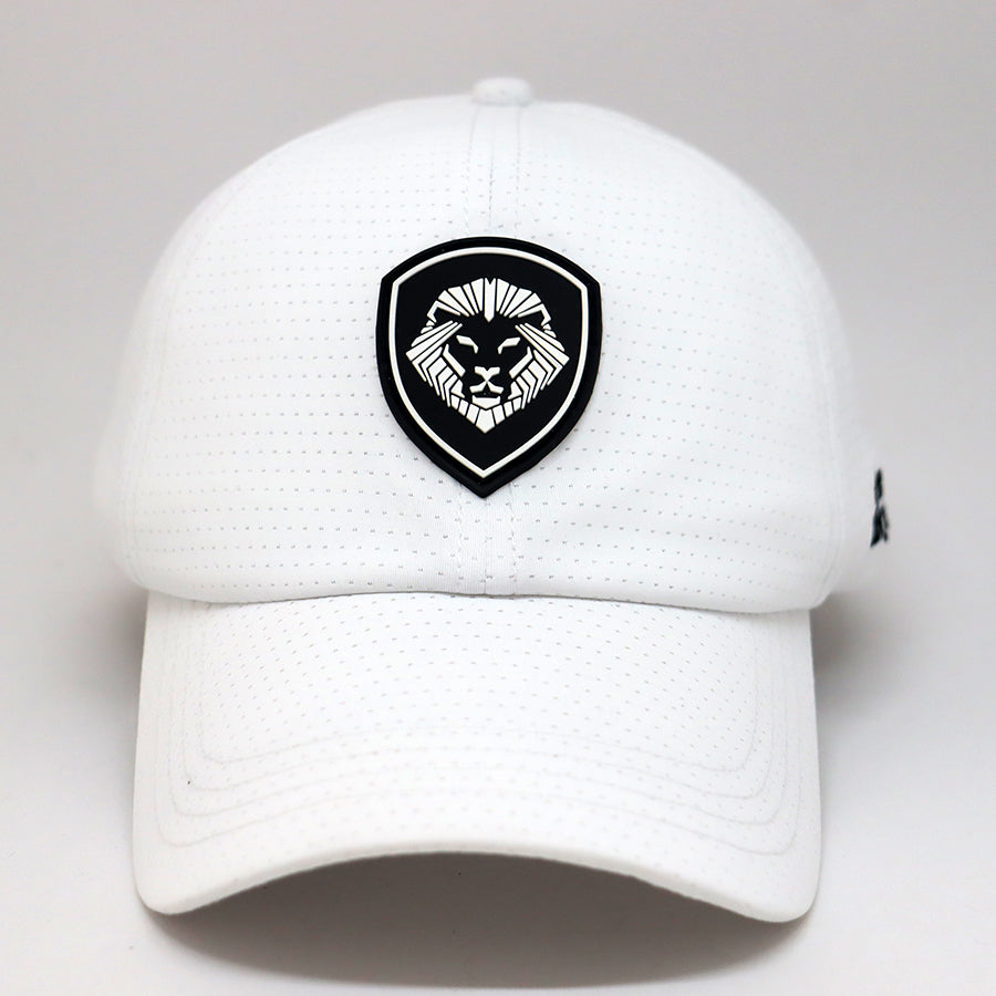 VT Shield Future Looks Bright White Velcro Performance Perforated Hat