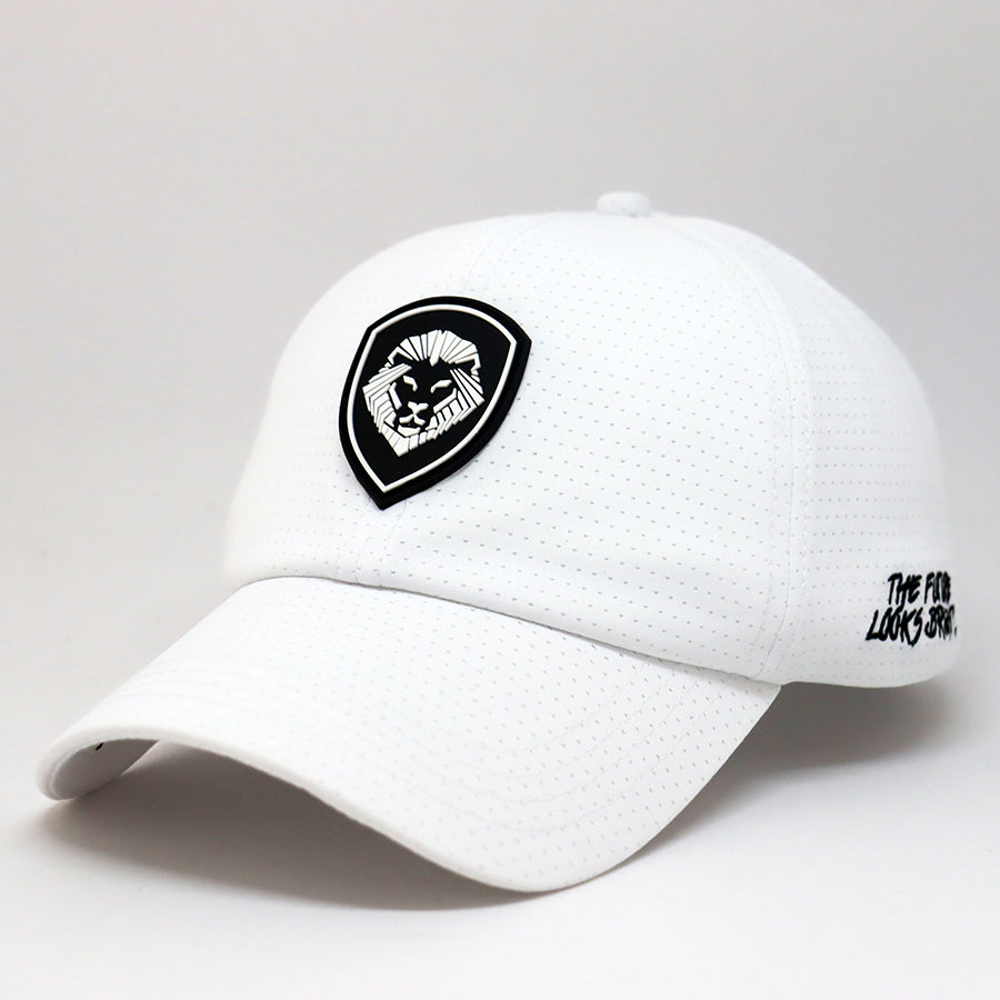 VT Shield Future Looks Bright White Velcro Performance Perforated Hat