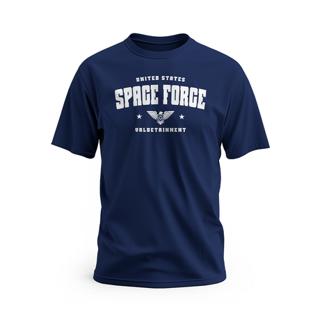 Space Force Future Looks Bright Galactic Navy Short Sleeve T-Shirt
