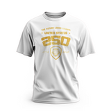 Future Looks Bright USA 250 okay Gold Short Sleeve T-Shirt