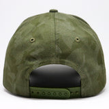 VT Shield Logo Future Looks Bright Army Green Textured Snapback Hat