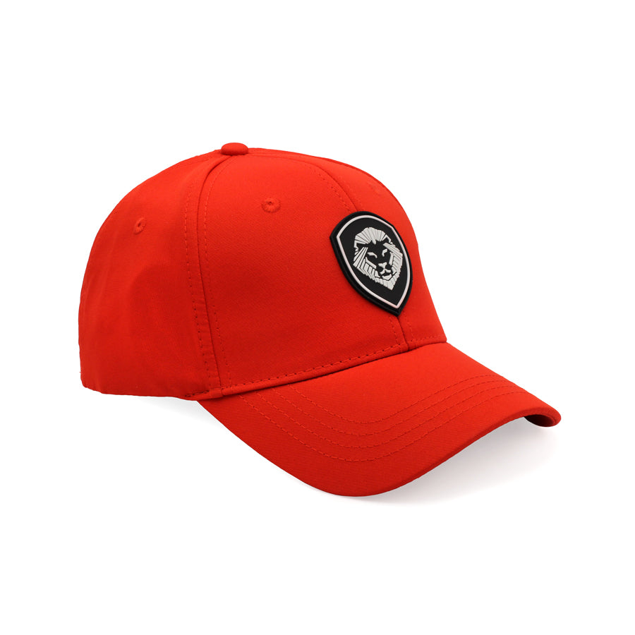 VT Shield Logo Future Looks Bright Red & Black Flex Fit Hat