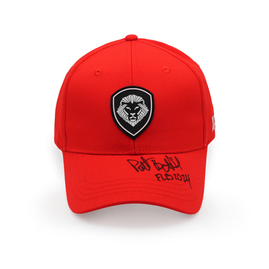 Valuetainment Autographed Red Future Looks Bright hat by Patrick Bet-David