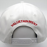 USA Retro Future Looks Bright White Snapback Hat (Ships 9/11)