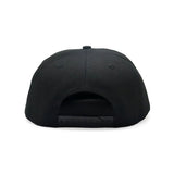 Future Looks Bright Black & White Flat Brim Snapback hat