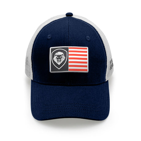 Valuetainment Flag Future Looks Bright Trucker Hat