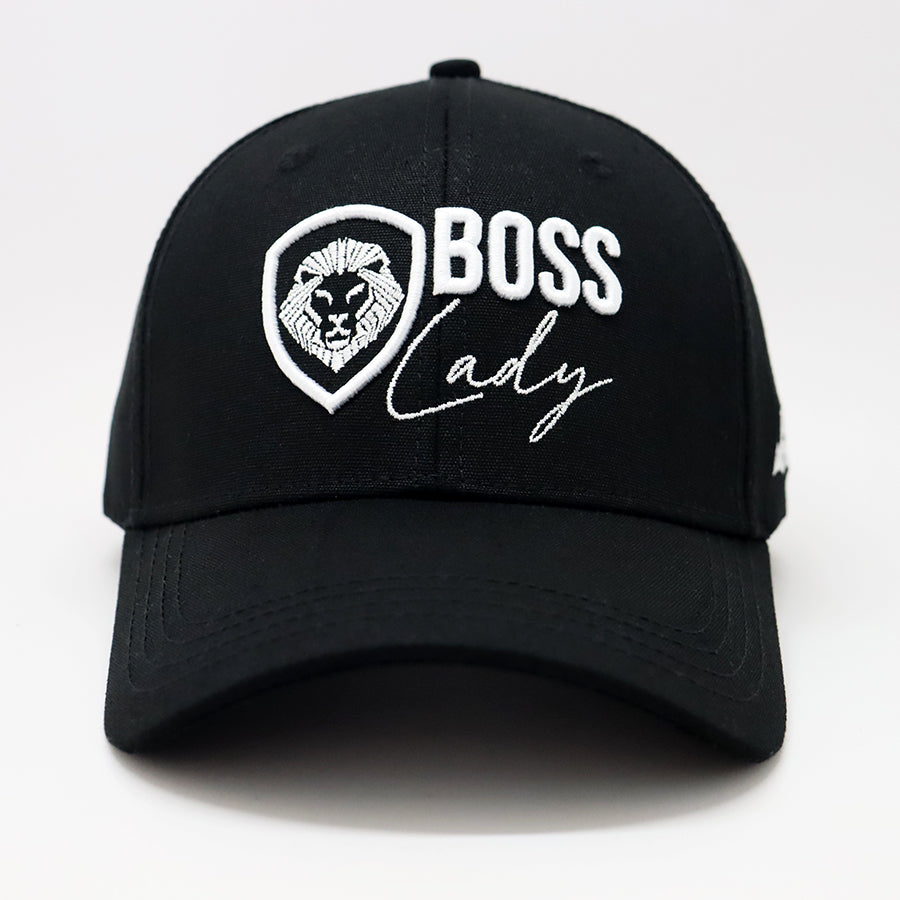 トップス boss up watson Future Looks Bright Boss Lady Black and White Snapback
