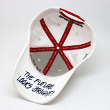 Future Looks Bright Gulf of America Mexico White Snapback Hat