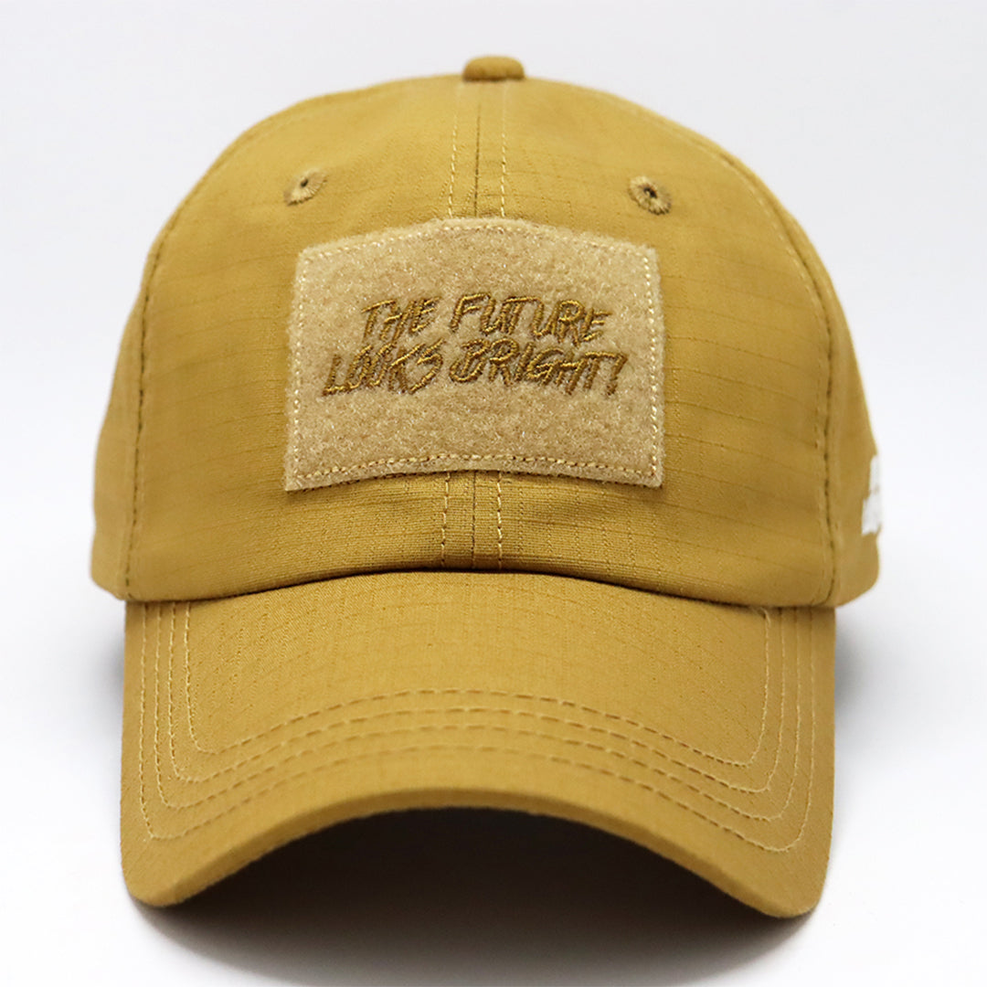 Future Looks Bright Rust Patch Snapback Hat