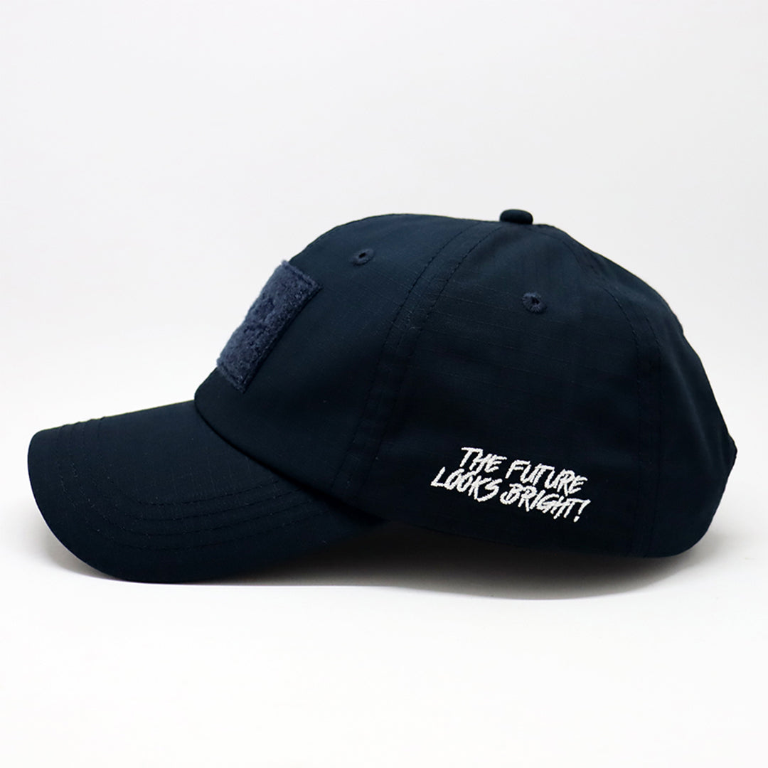 Future Looks Bright Navy Patch Snapback Hat
