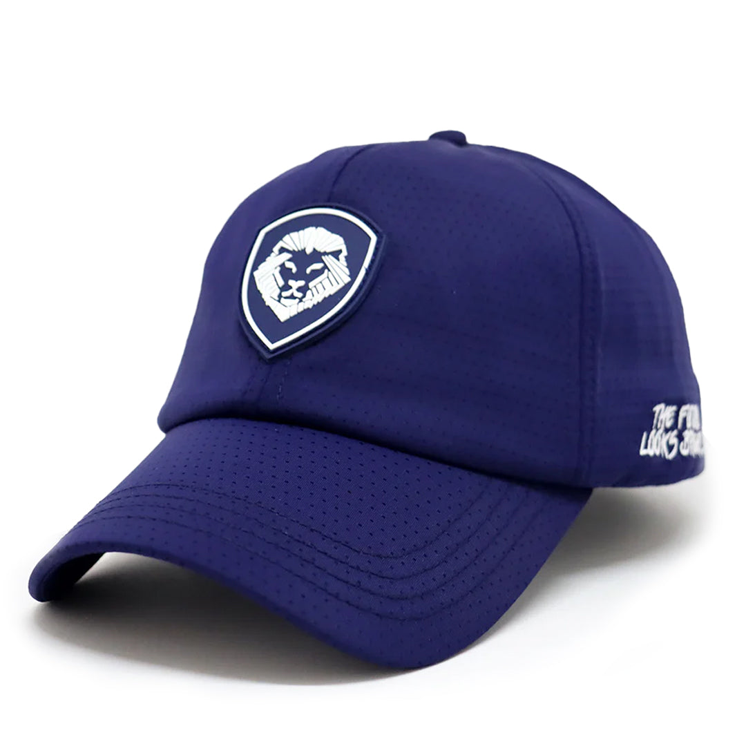 VT Shield Future Looks Bright Navy Velcro Performance Perforated