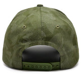 VT Shield Logo Future Looks Bright Army Green Textured Snapback Hat