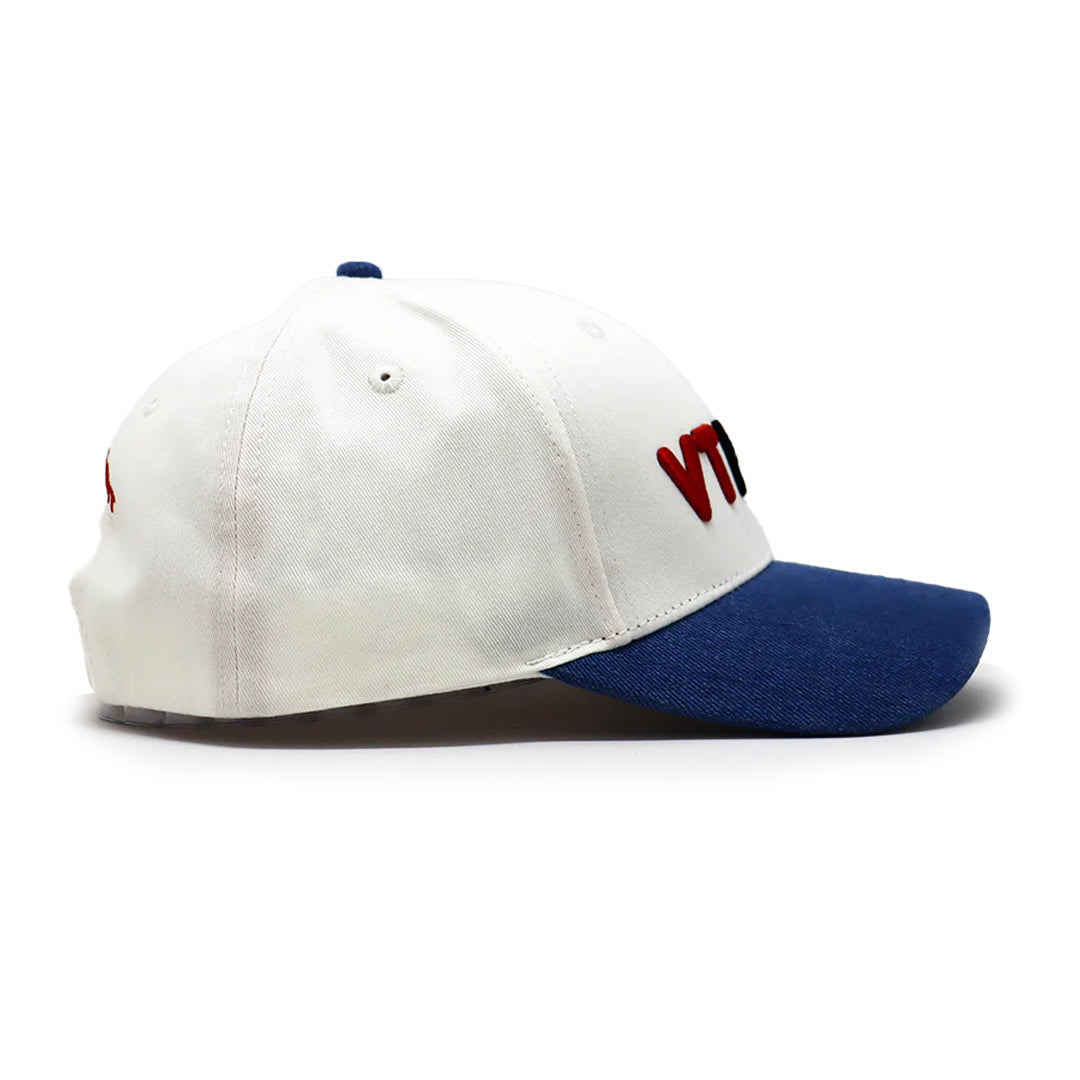 Clean White / Navy Two Tone Hat | Wool Baseball Cap | HOOD®
