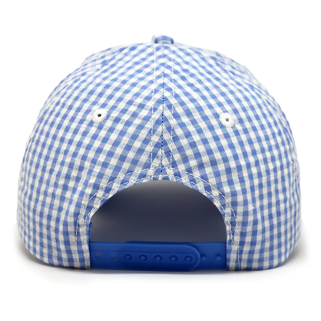 TTT gingham check logo cap（NAVY） TTT gingham check logo cap（NAVY） TTT gingham check logo cap