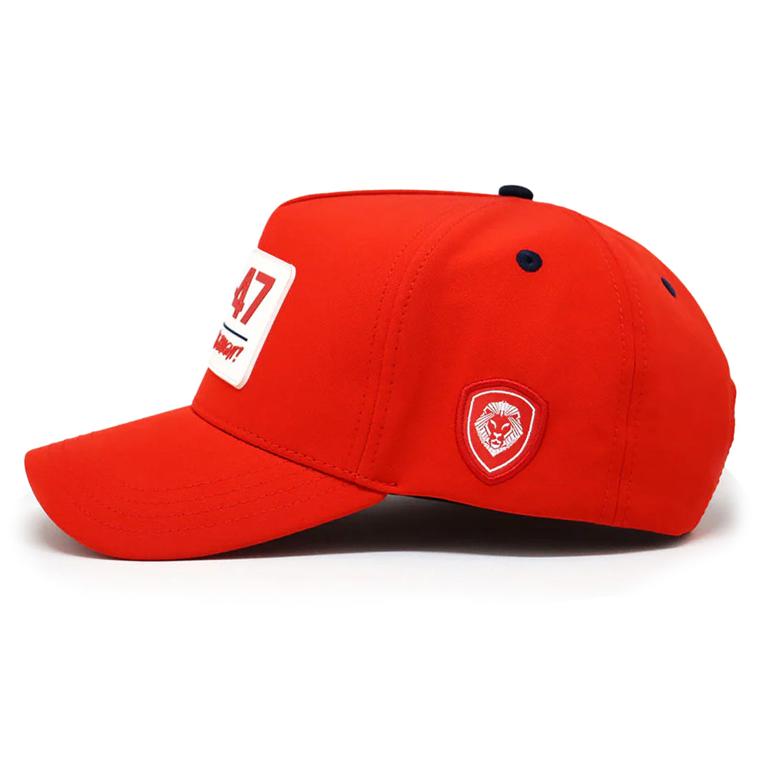 Future Looks Bright 45-47 Inauguration Red Snapback hat