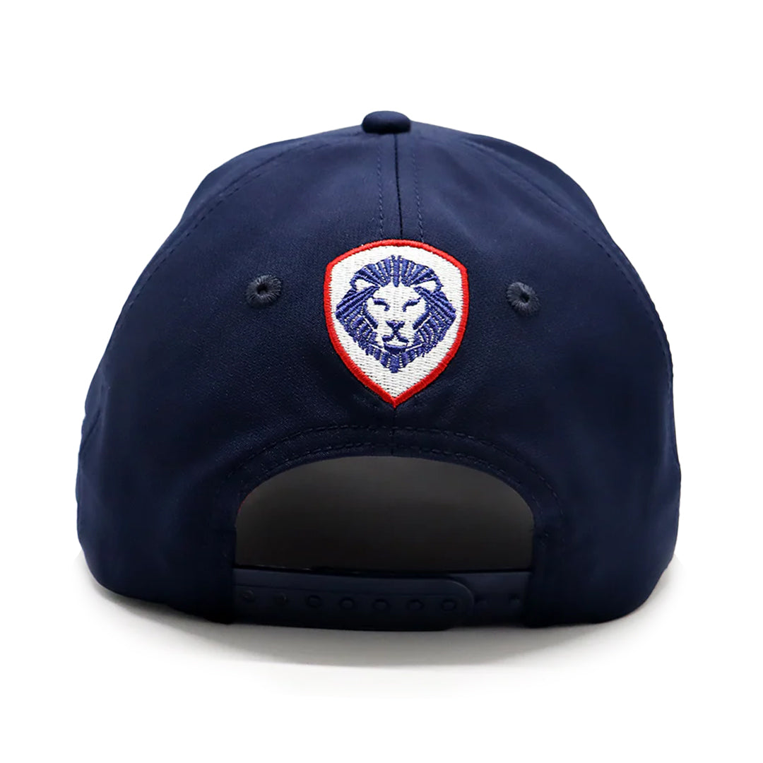 Future Looks Bright Valuetainment Flag Navy Snapback Hat