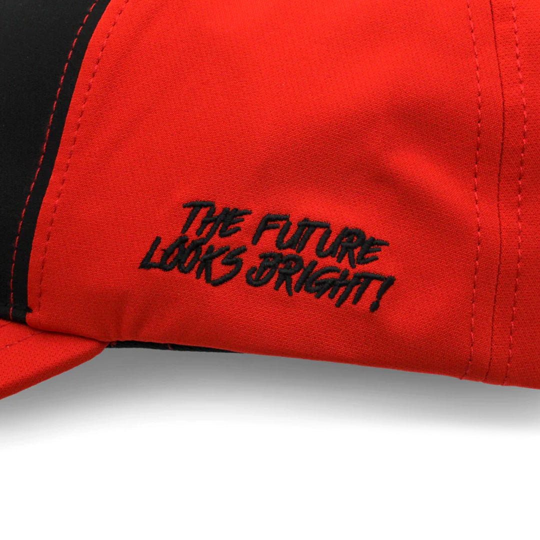 SHADOWS DIG TOUR CAP 赤 新品未使用 VT Shield Logo Future Looks Bright front panel Red & Black