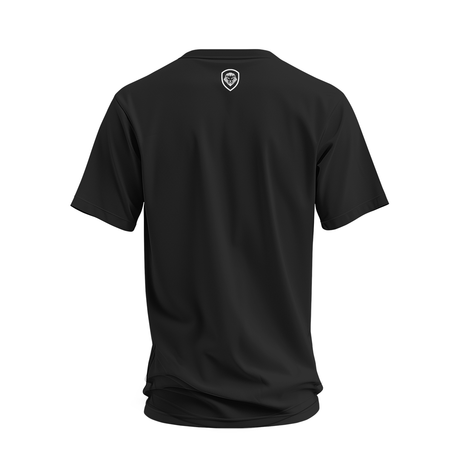 Future Looks Bright Premium Curved Hem Black and White Short Sleeve T-Shirt