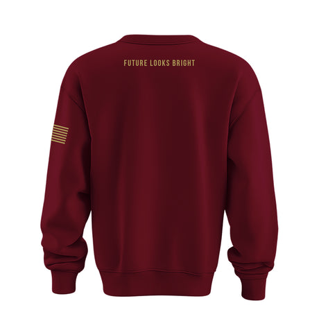 Gold Collection FLB Crewneck Sweatshirt - Maroon