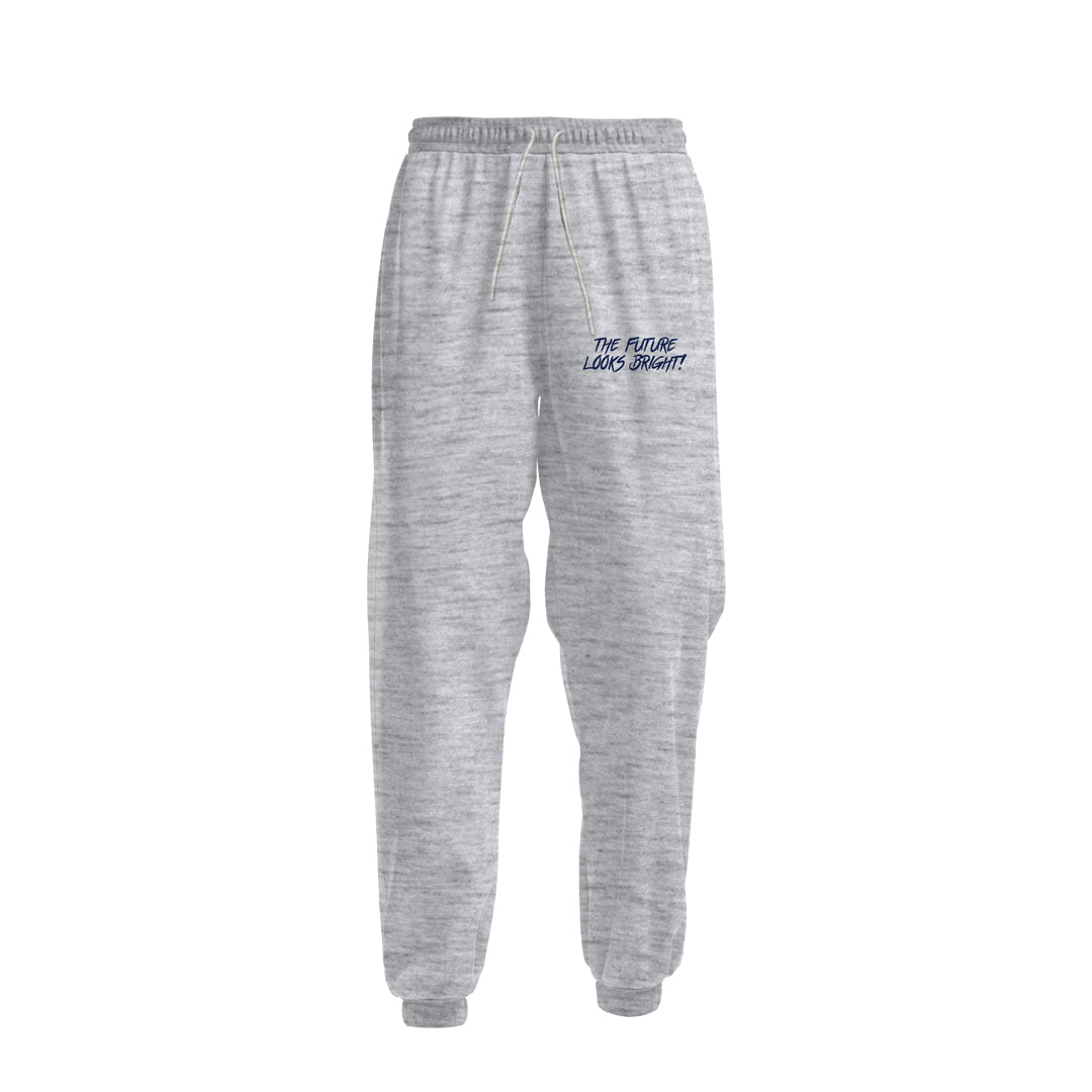 Future Looks Bright Heather Grey Performance Jogger Sweat