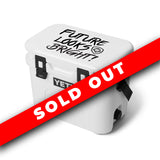 Future Looks Bright Valuetainment White and Black YETI Roadie® 15 Hard Cooler
