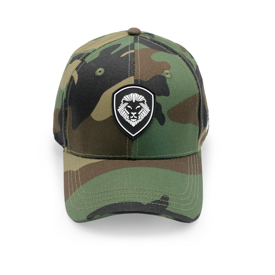 VT Shield Logo Future Looks Bright Camo Flex fit hat