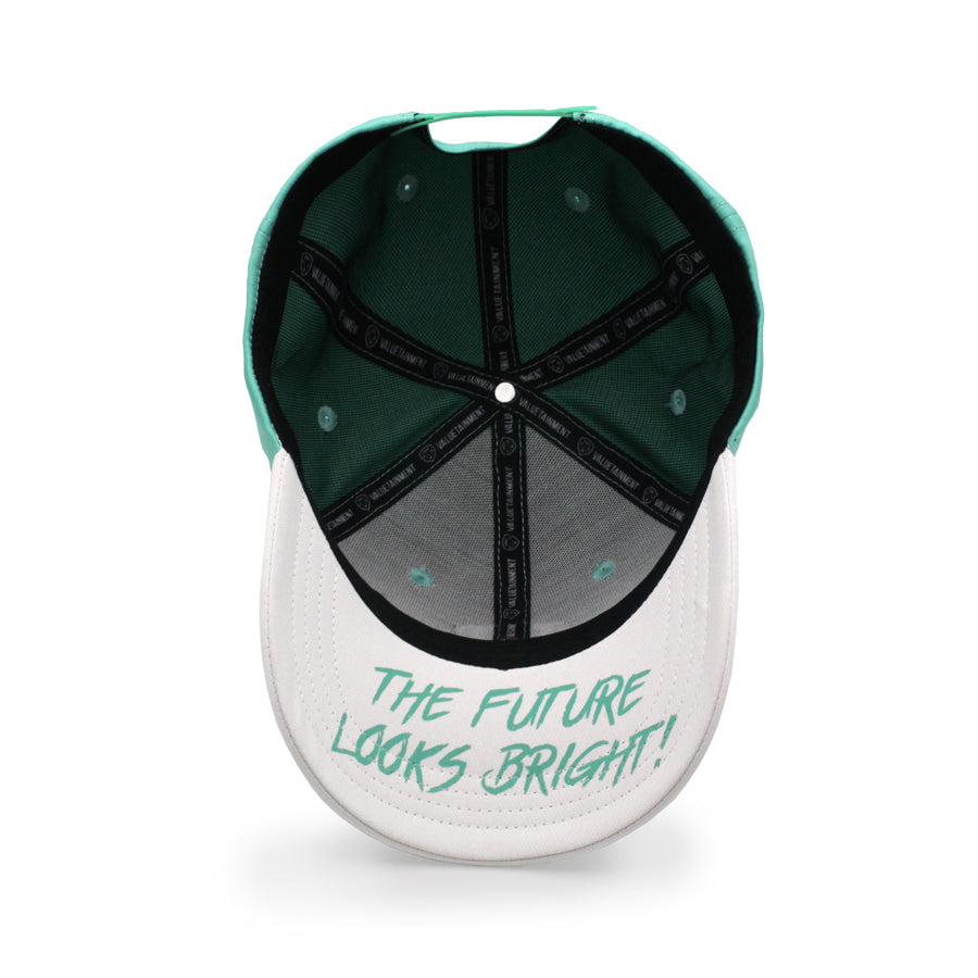 VT Shield Logo Future Looks Bright Mint Snapback Hat