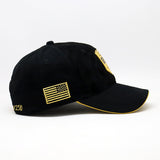 Limited Edition FLB United States 250 Black and Gold Snapback Hat