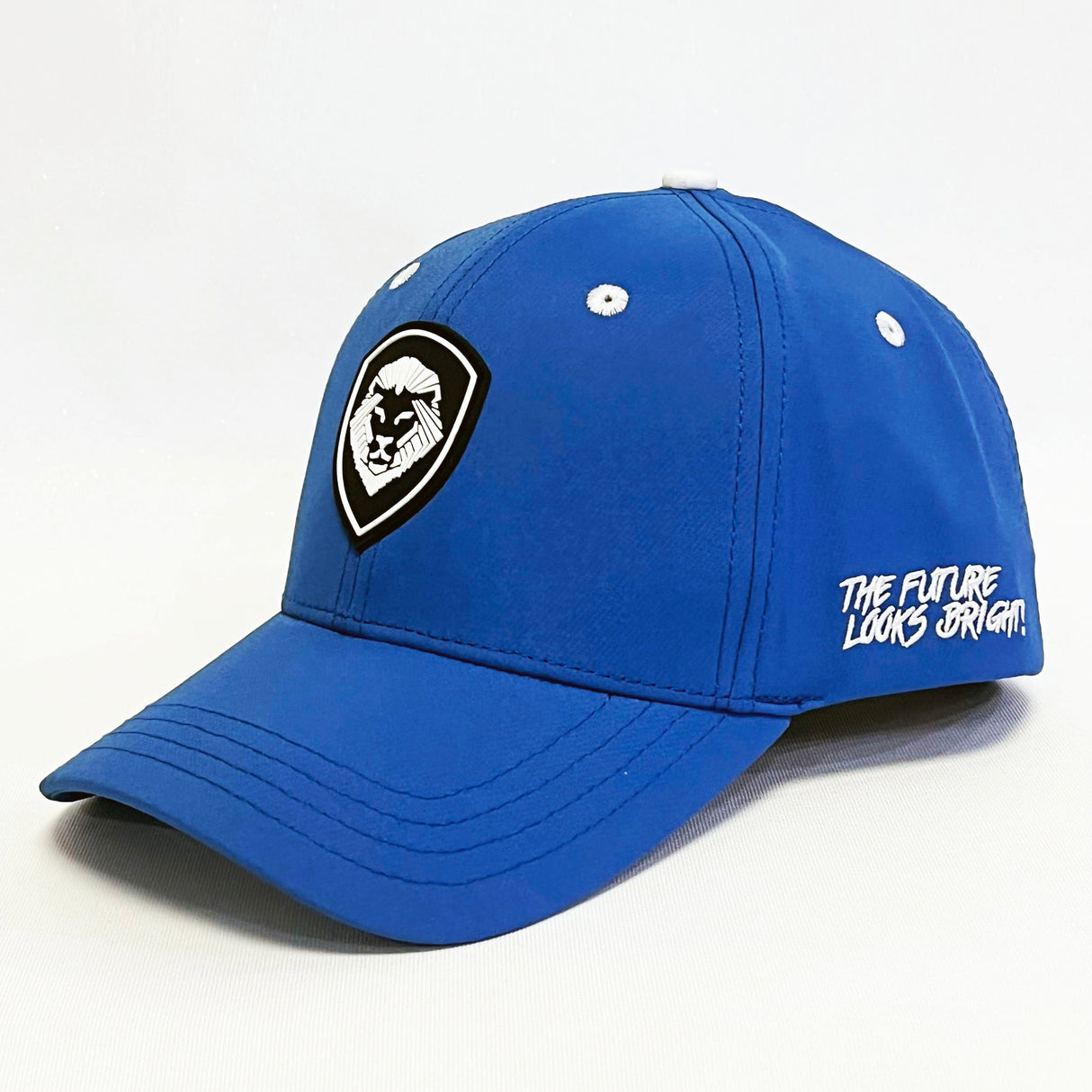 VT Shield Logo Future Looks Bright Royal Snapback Hat