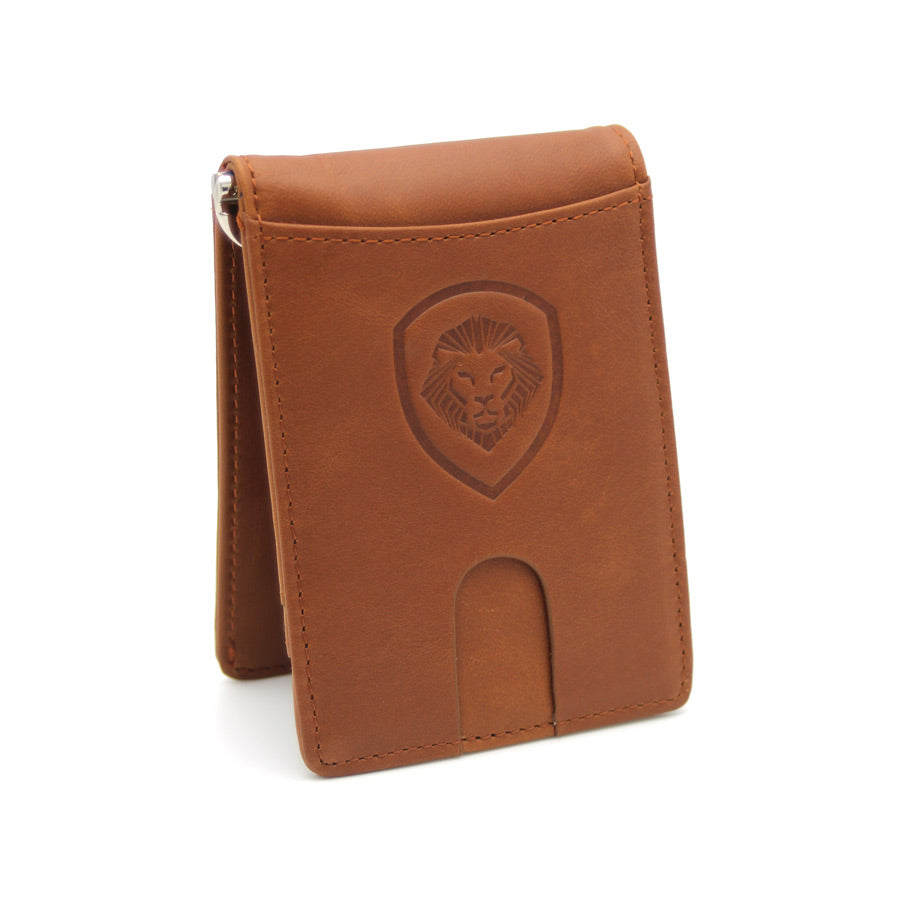 Valuetainment Brown Premium leather fold Wallet