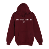 Future Looks Bright Maroon Pullover Hoodie