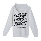 Future Looks Bright Pullover Hoodie - White