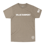 Valuetainment FLB Short Sleeve Shirt - Stone Grey