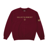 Gold Collection FLB Crewneck Sweatshirt - Maroon