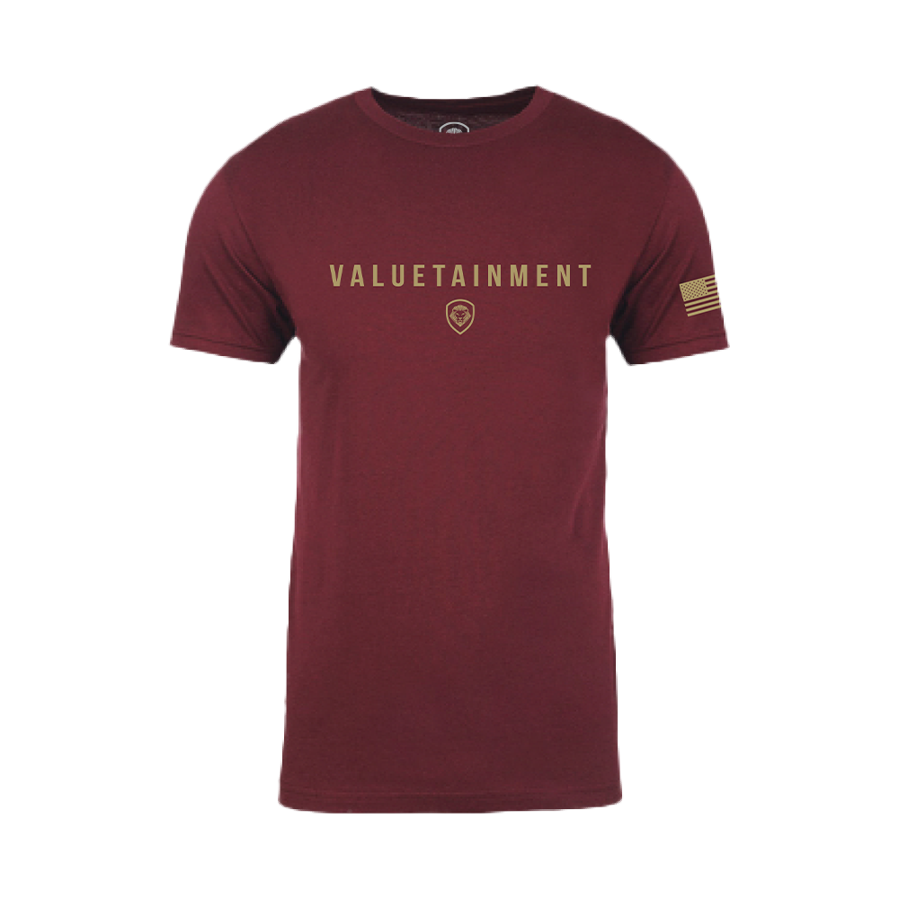Gold Collection FLB Short Sleeve Shirt - Maroon