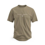 Valuetainment Premium Curved Hem Army Green Short Sleeve T-Shirt