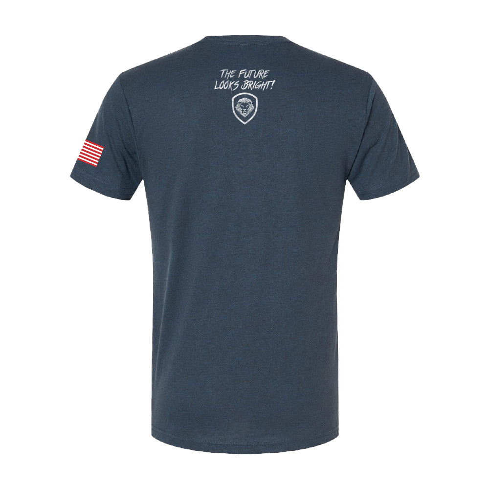 Team America Retro Navy Valuetainment Short Sleeve T-Shirt