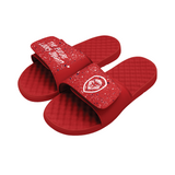 Team USA Future Looks Bright Red Speckle Comfort Slides