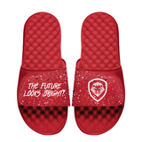 Team USA Future Looks Bright Red Speckle Comfort Slides