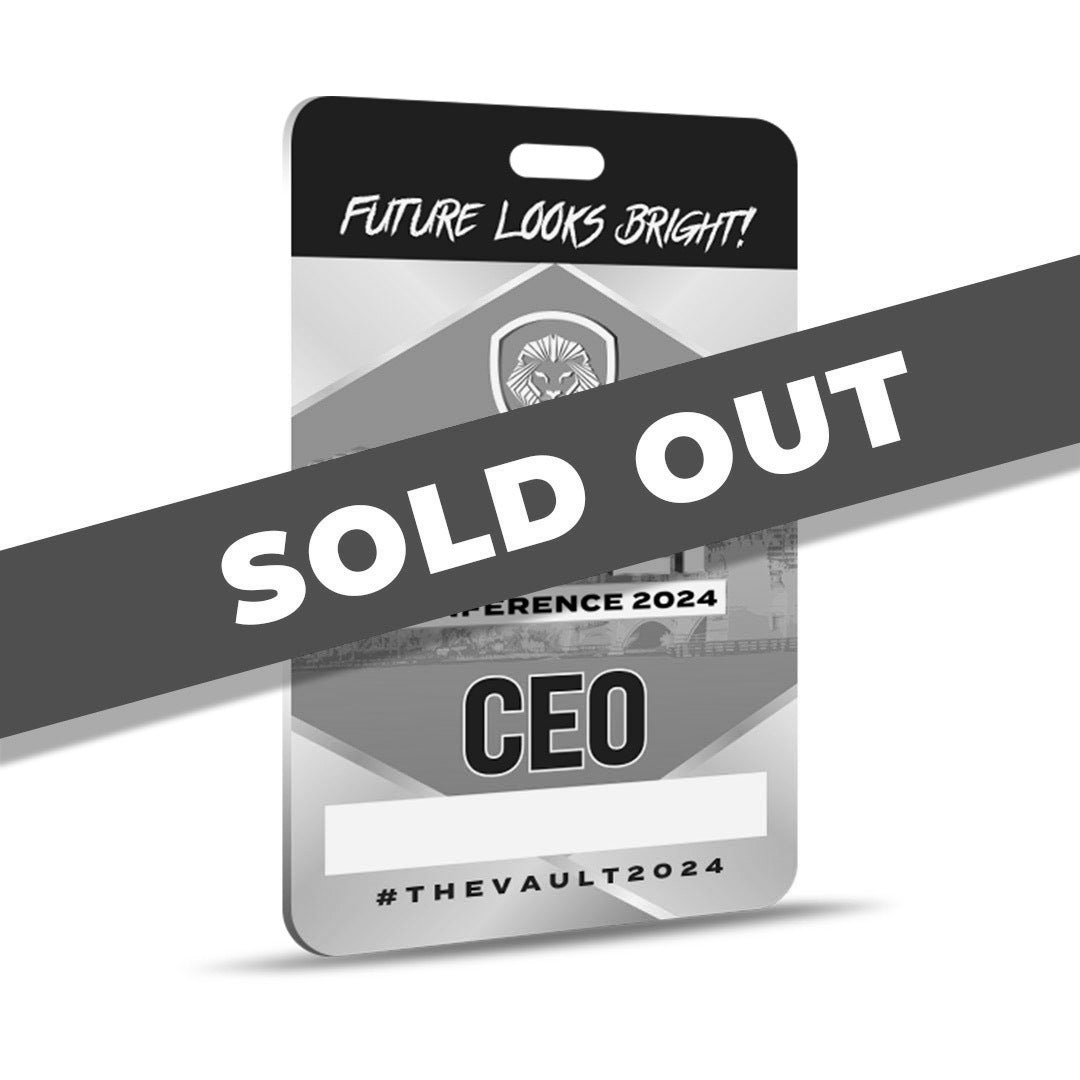 CEO Ticket - The Vault 2024