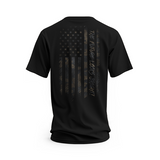 FLB Americana Black Short Sleeve T-Shirt