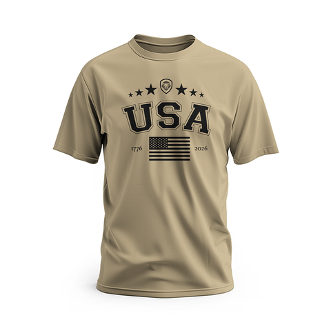 FLB Republic Sand Short Sleeve T-Shirt