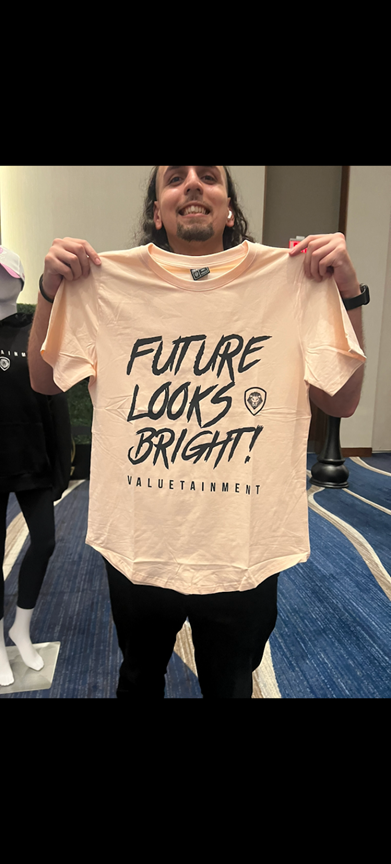 The Future Looks Bright Ivory Men's Shirt