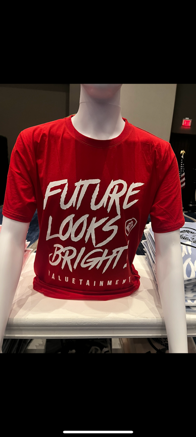 The Future Looks Bright Red Men's Shirt