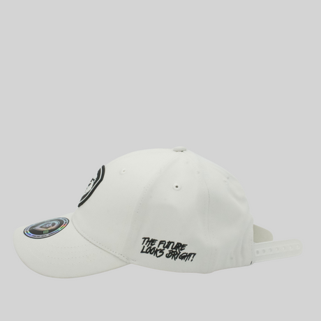 Kids VT Shield Logo Future Looks Bright White Snapback Hat