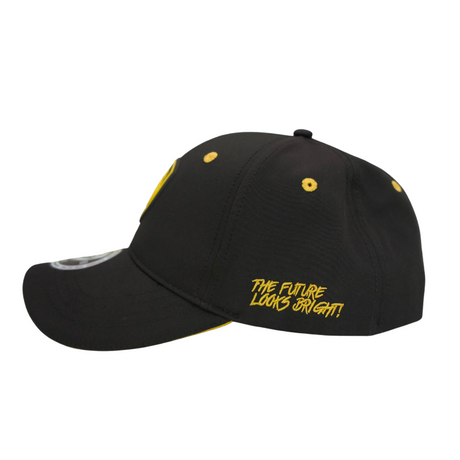 Future Looks Bright Flex Fit Hat - Black & Gold